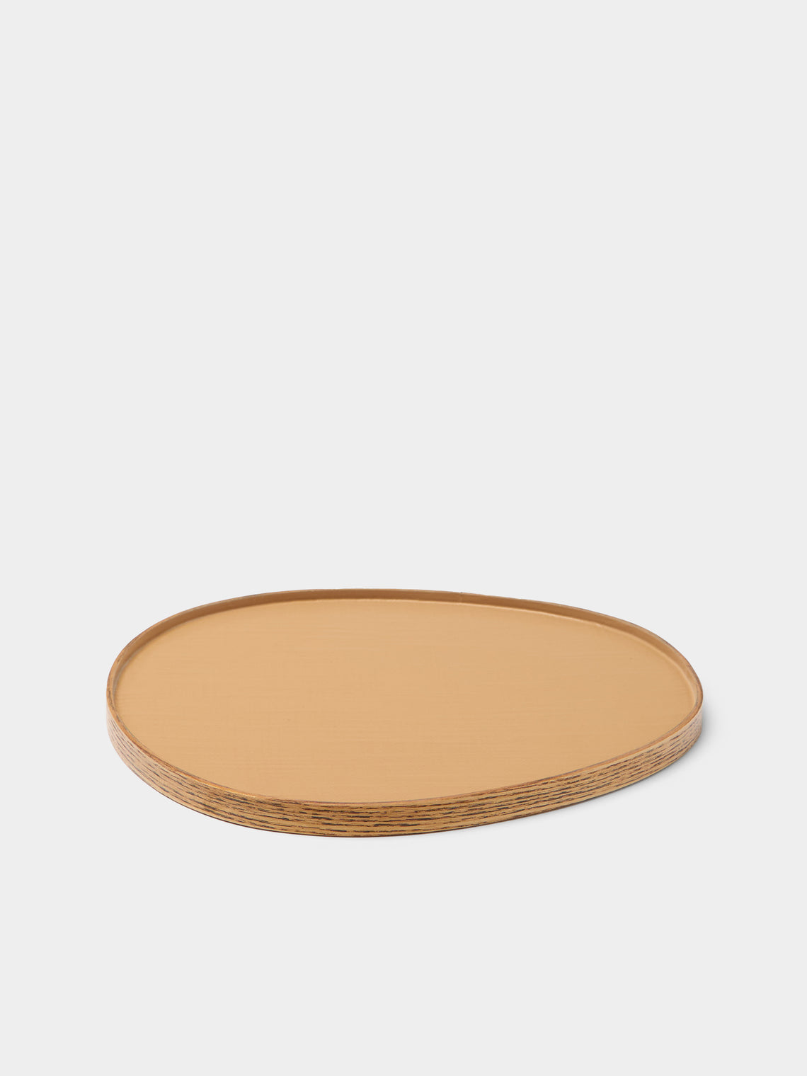 Huh Myoung Wook - Ottchil Ash Irregular Tray (9in/23cm) - Natural - ABASK