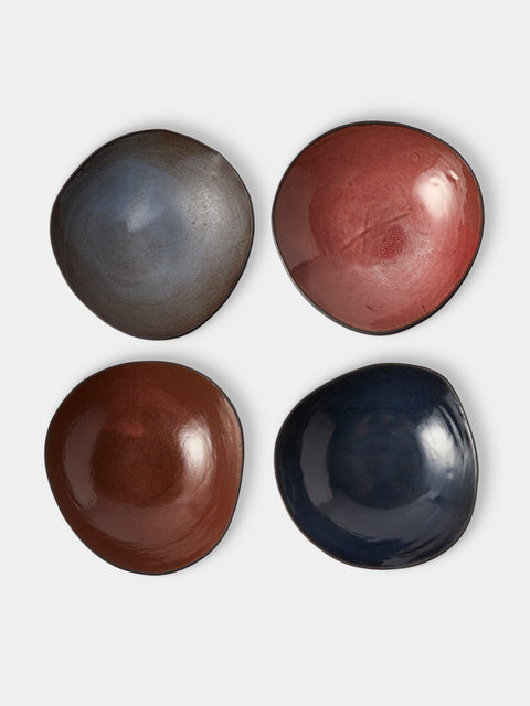 Hana Karim Studio - Hand-Built Stoneware Ramen Bowls (Set of 4) - Multiple - ABASK - 