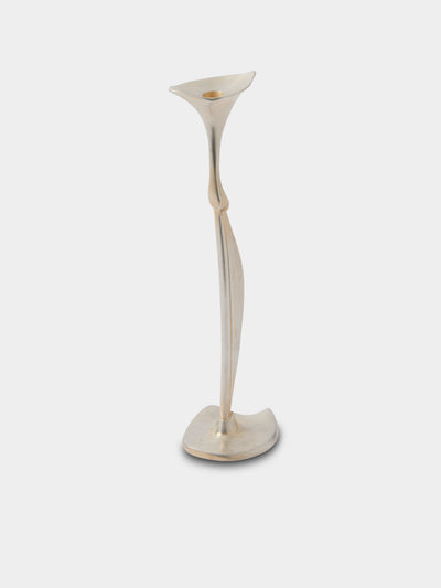 Shaha Raphael - Low Tide Fishbone Hand-Cast Brass Small Candelabra - Metallic - ABASK - 