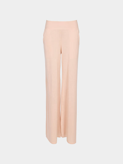 Frenckenberger - Cashmere Wide Trousers -  - ABASK - 