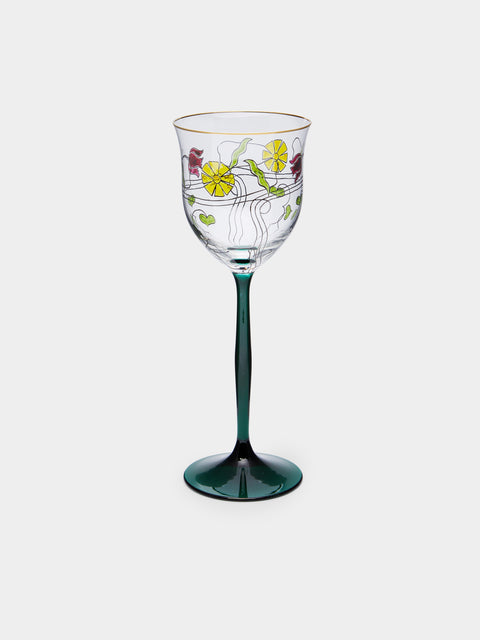 Theresienthal - Serenade Hand-Painted Crystal Red Wine Glass -  - ABASK - 