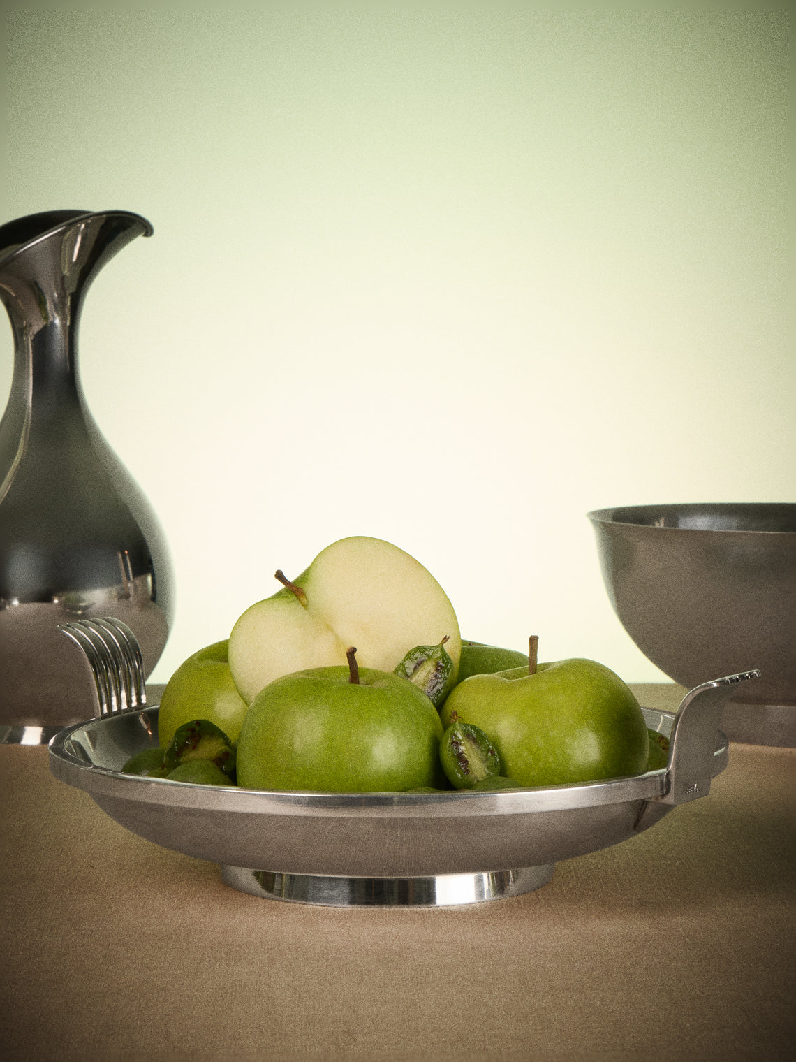 Antique and Vintage - Mid-Century David-Andersen Norwegian Solid Silver Bowl - Silver - ABASK