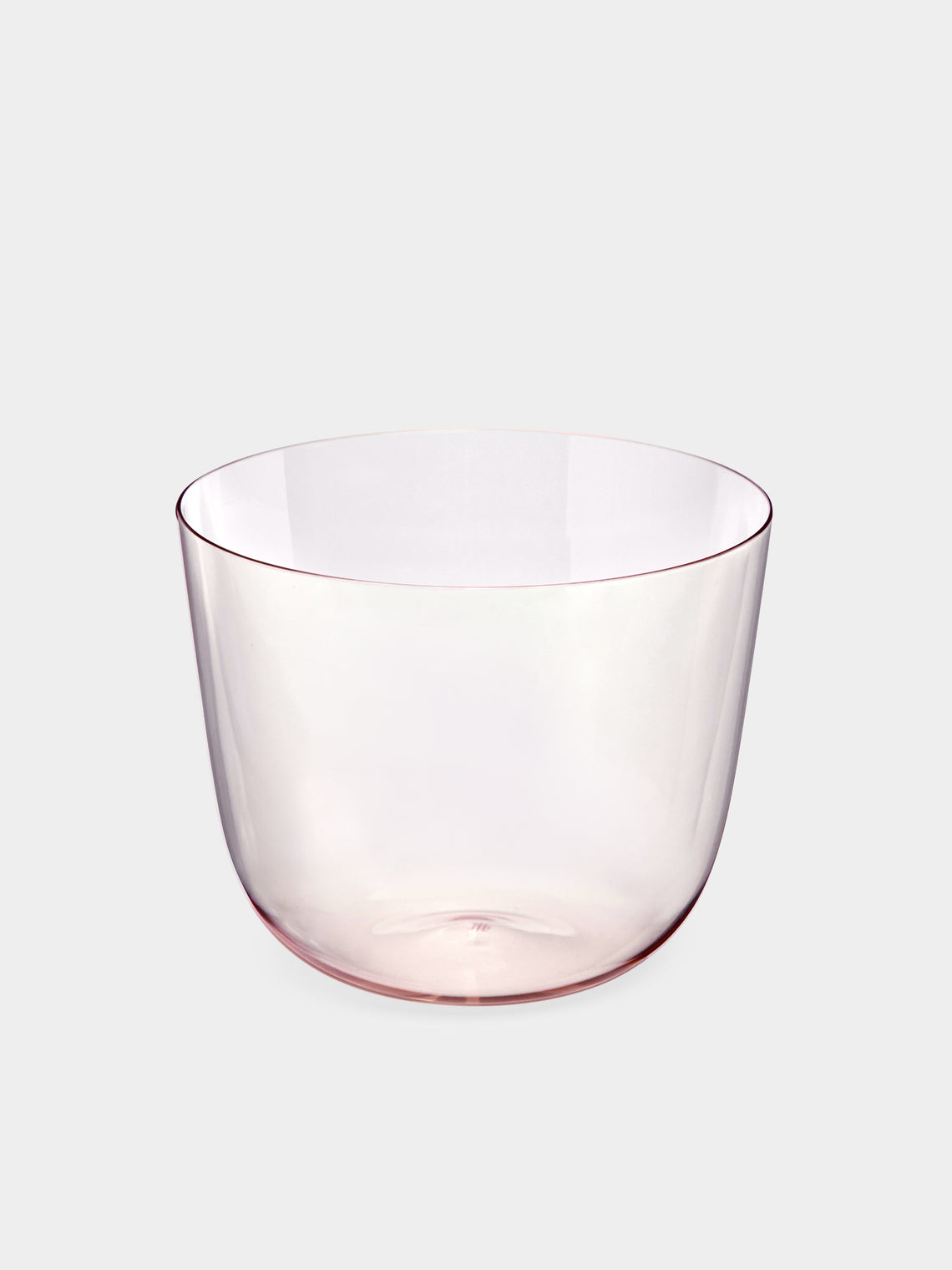 Lobmeyr - Alpha Hand-Blown Crystal Water Tumbler (Set of 2) - Pink - ABASK- 