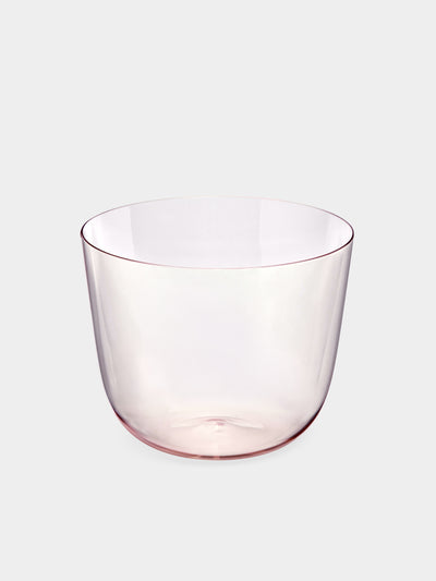 Lobmeyr - Alpha Hand-Blown Crystal Water Tumbler (Set of 2) - Pink - ABASK- 