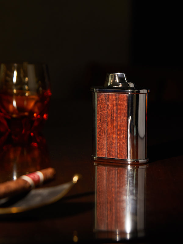 Lorenzi Milano - Ebony Bic Desk Lighter Holder -  - ABASK