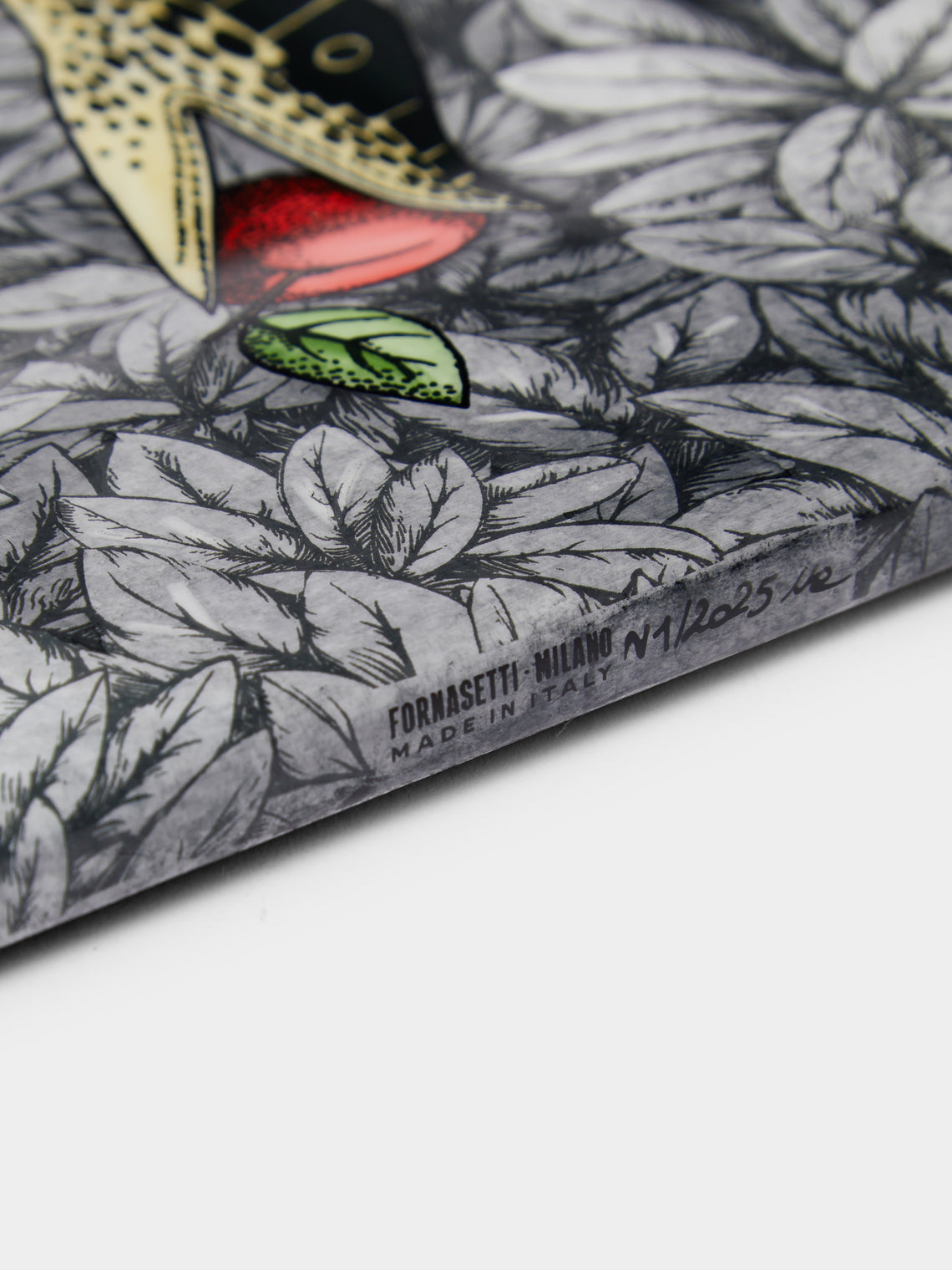 Fornasetti - Peccato Originale Wood Tray (23.5in/60cm) - Multiple - ABASK