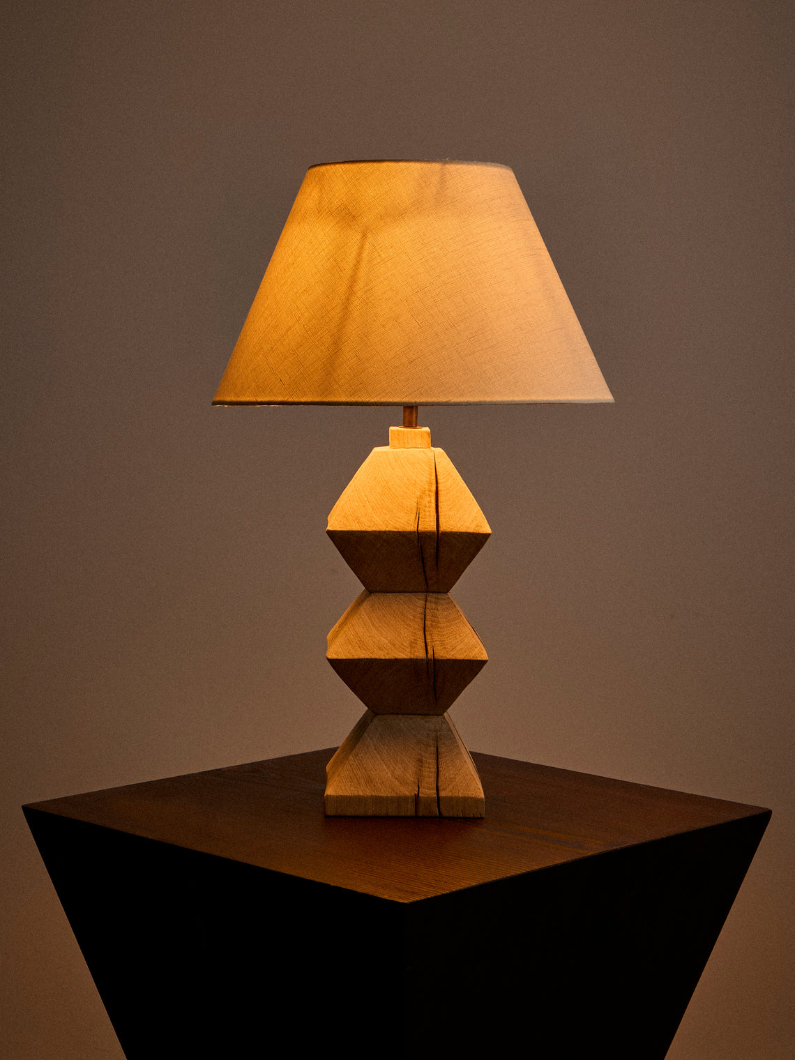 Jamie Gaunt Designs - No. 7 Natural Oak Table Lamp - Natural - ABASK