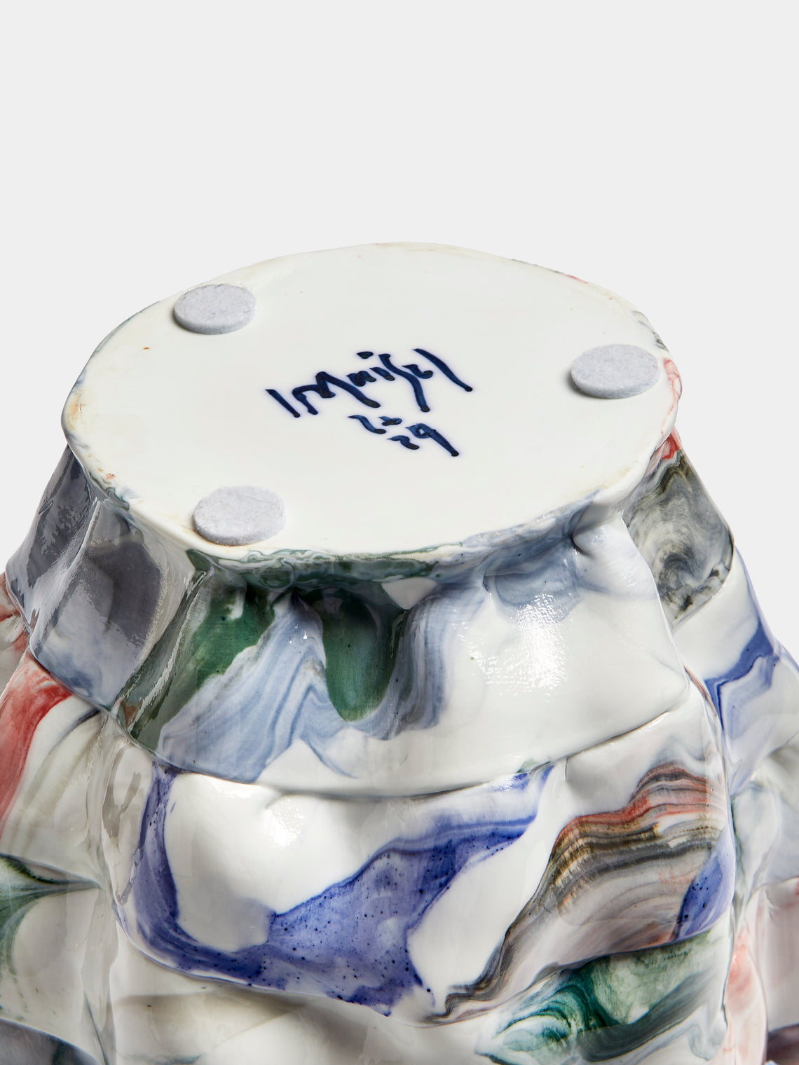 Luisa Maisel - Glossy Porcelain Vase (14in/36cm) - Multiple - ABASK