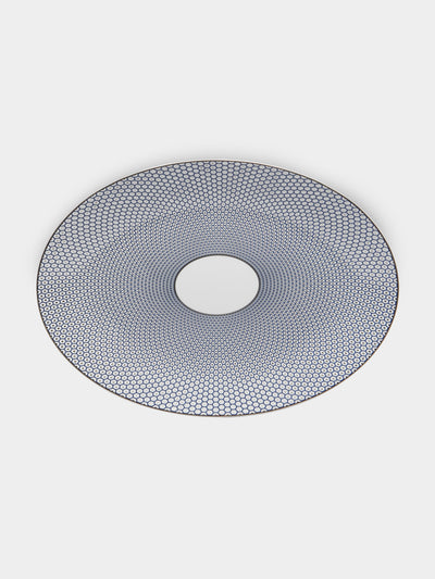 Raynaud - Trésor Bleu Porcelain Oval Platter -  - ABASK - 