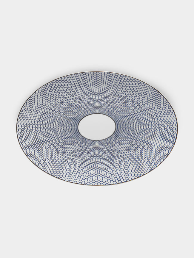 Raynaud - Trésor Bleu Porcelain Oval Platter -  - ABASK - 