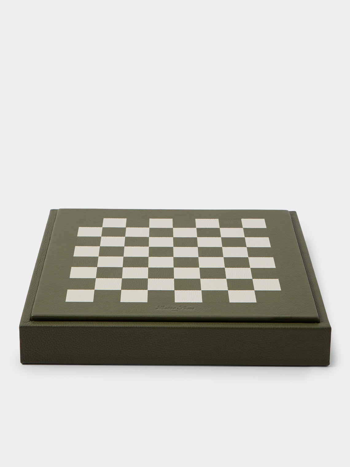 Hector Saxe - Leather Chess Set - Green - ABASK - 
