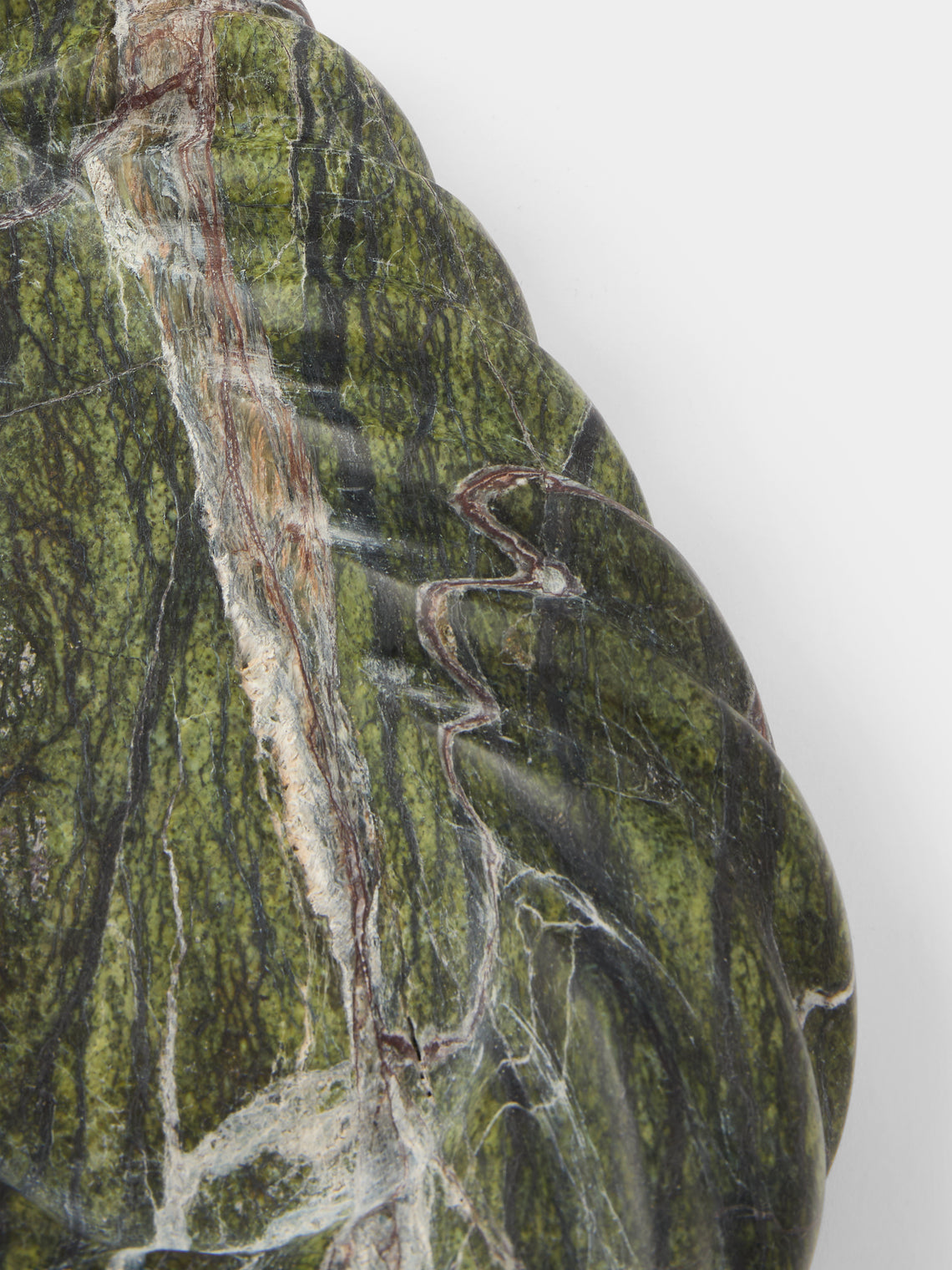 Anastasio Home - Hannah Catch Marble Dish - Green - ABASK