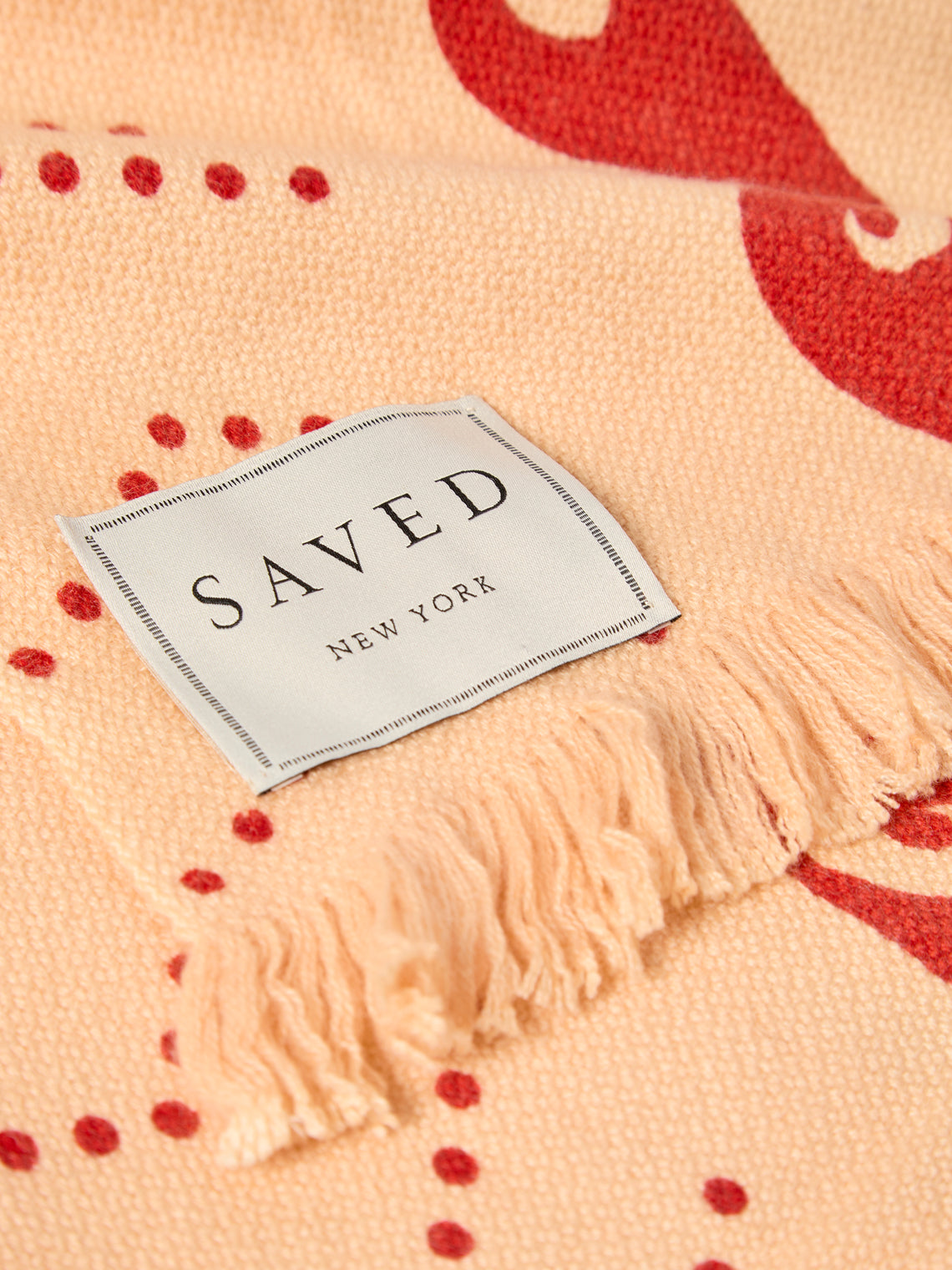 Saved NY - Greek Waves Cashmere Throw (79in/2m) - Multiple - ABASK