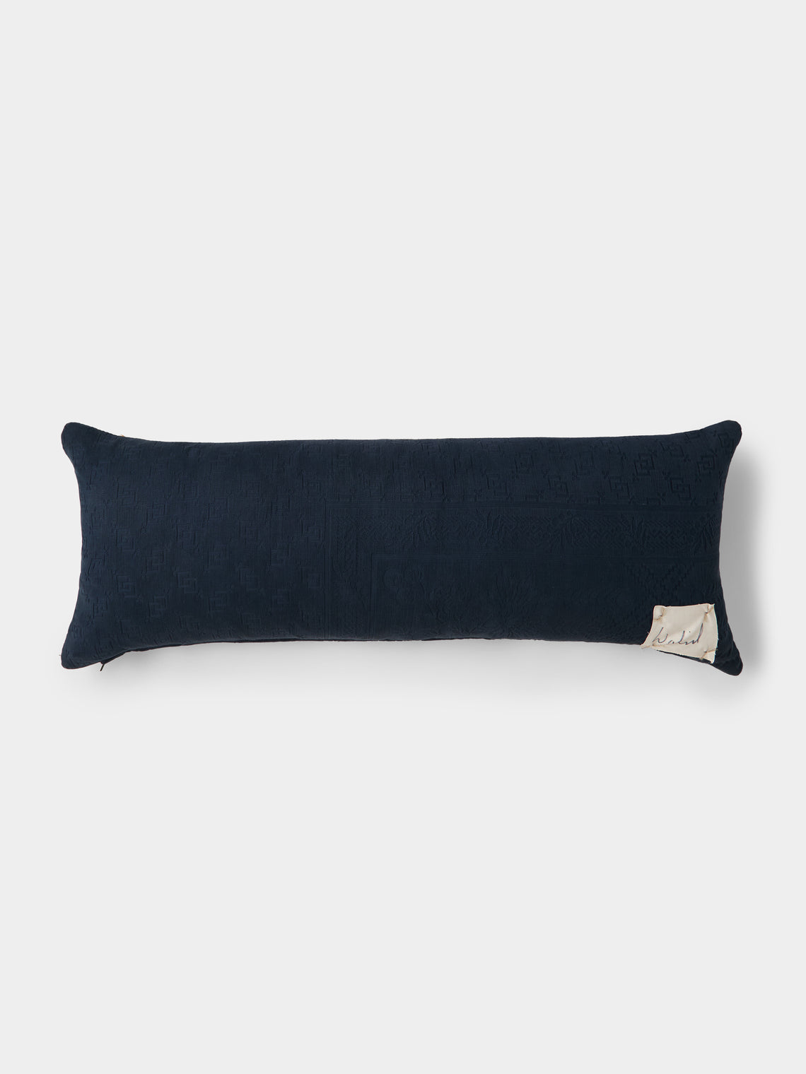 By Walid - 18th-Century French Aubusson Tapestry Wool and Cotton Cushion (31.5in/80cm) - Multiple - ABASK