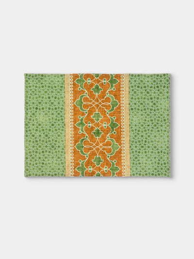 D'Ascoli - | Set of 4 | Lorca Printed Linen Placemats - Multiple - ABASK - 