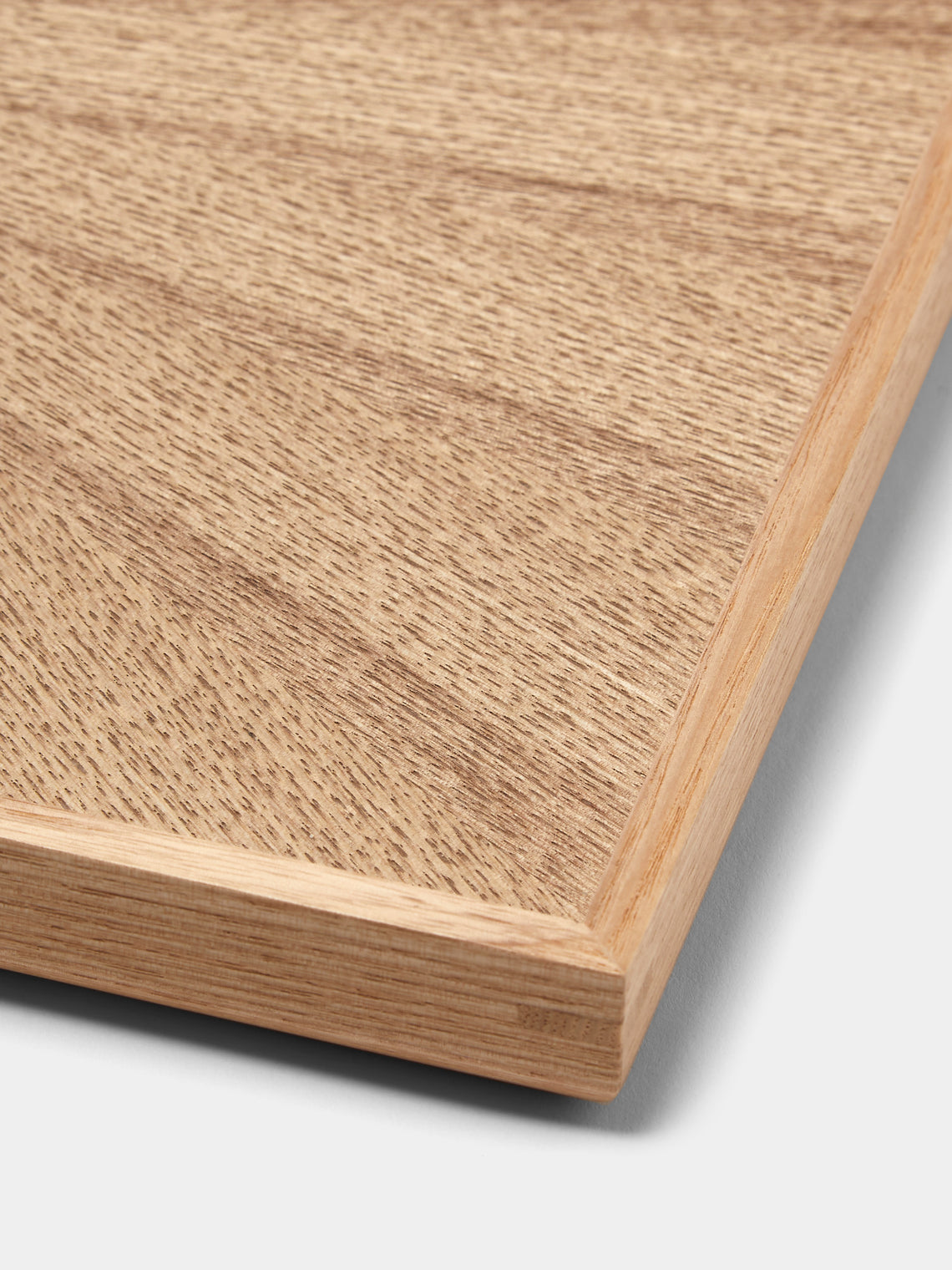 Mori Kougei - Rays Ash Wood Tray (14.5in/36.5cm) - Brown - ABASK