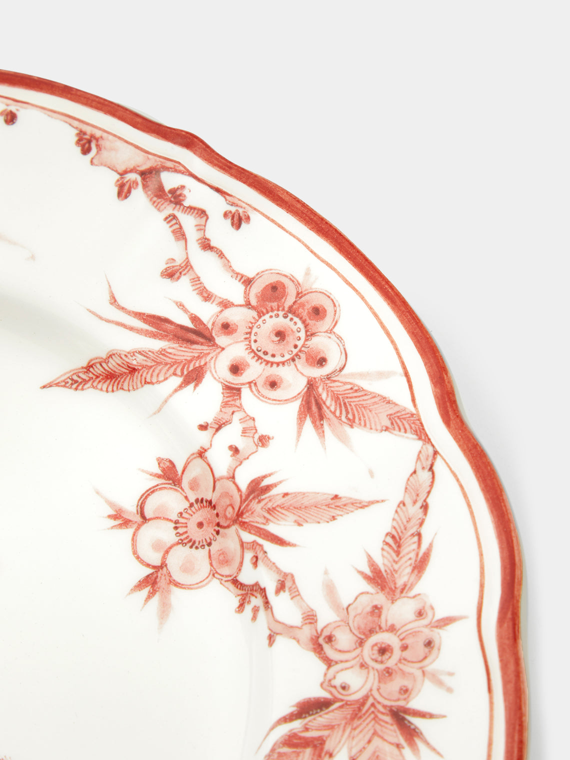 Laboratorio Paravicini - Rocaille Ceramic Dessert Plates (Set of 4) -  - ABASK