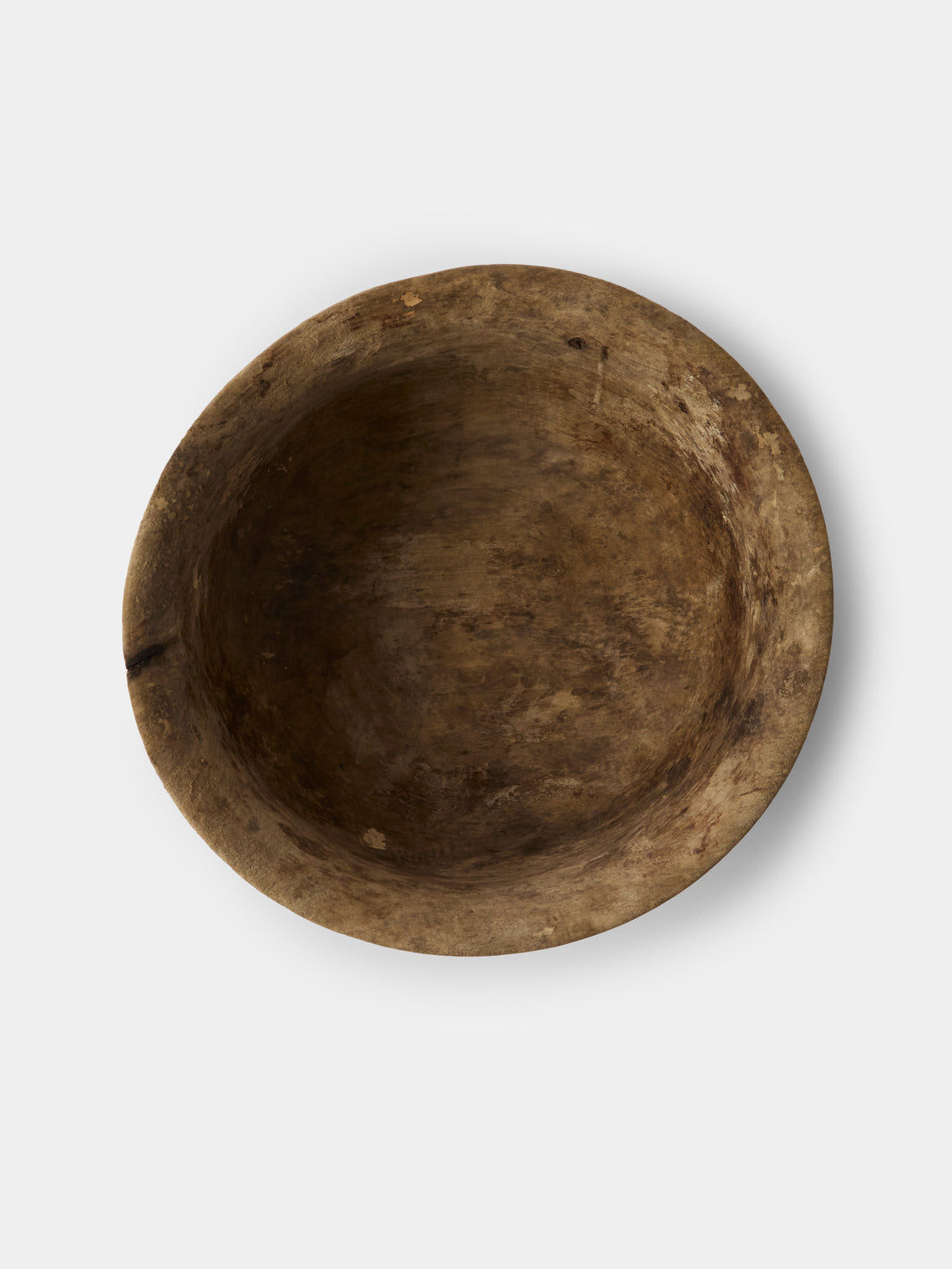 Iida Woodturning - Hand-Turned Earth-Finish Dogwood Bowl - Brown - ABASK