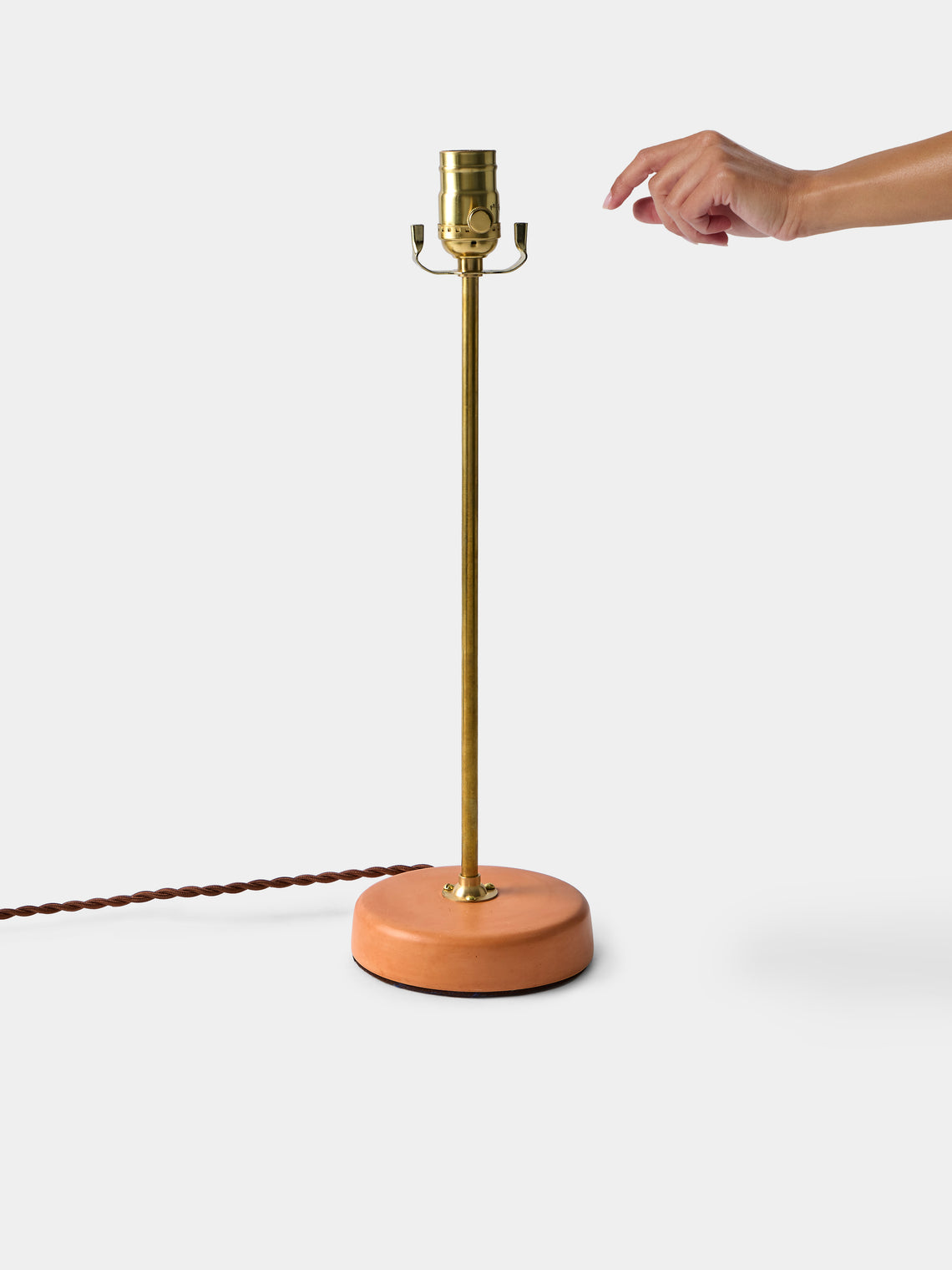 Tennant New York - Vintage Parasol, Bamboo and Coconut Table Lamp - Beige - ABASK