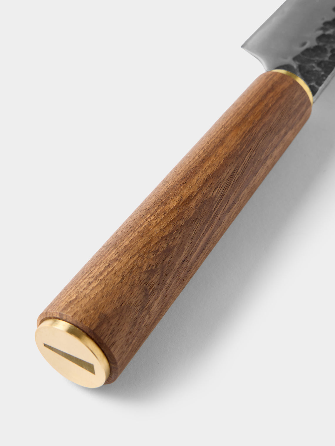 Katto - Sheffield Turkish Walnut Steel Carving Set - Brown - ABASK