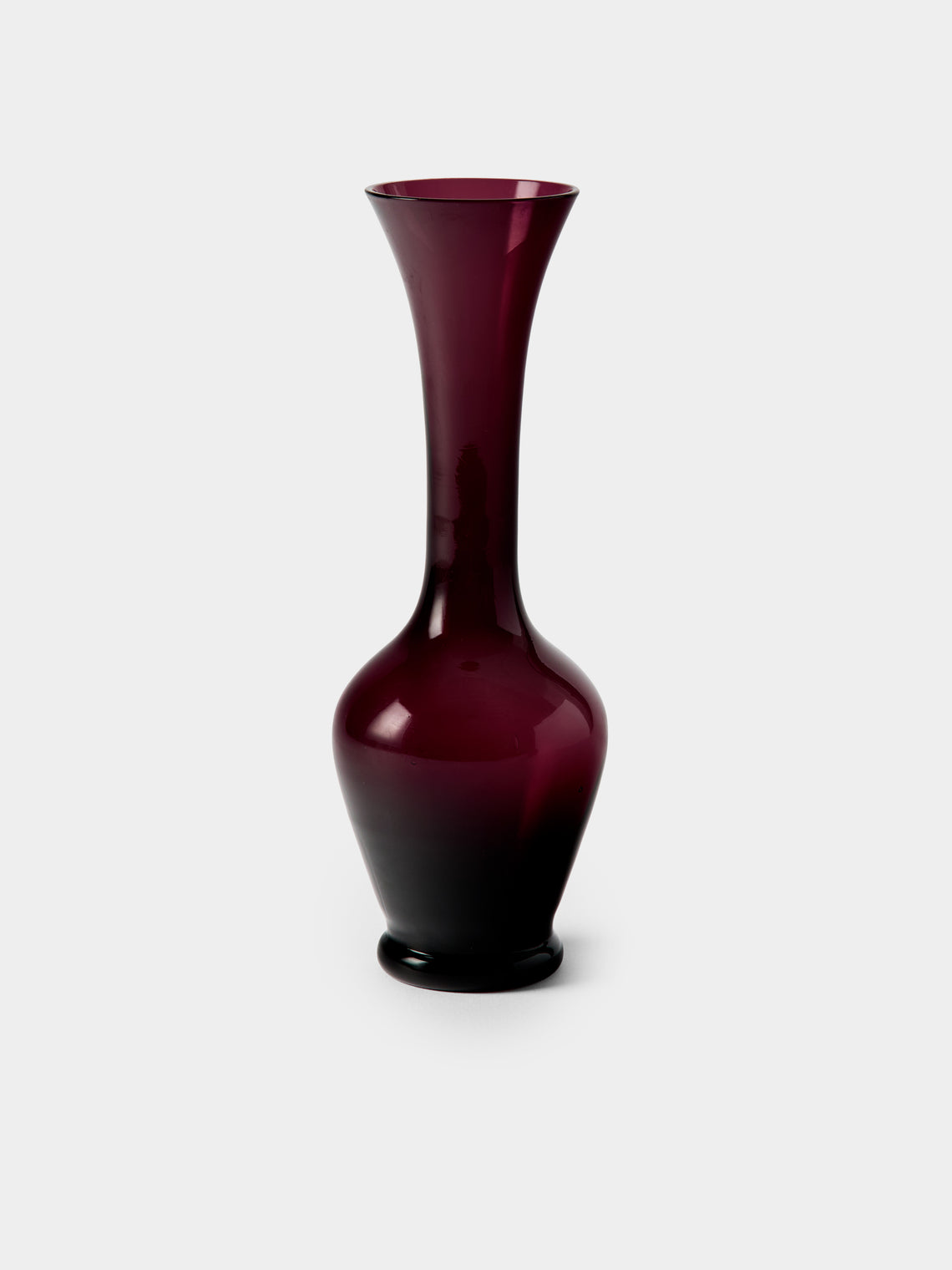 Antique and Vintage - Mid-Century Glass Bud Vases (Set of 7) - Purple - ABASK
