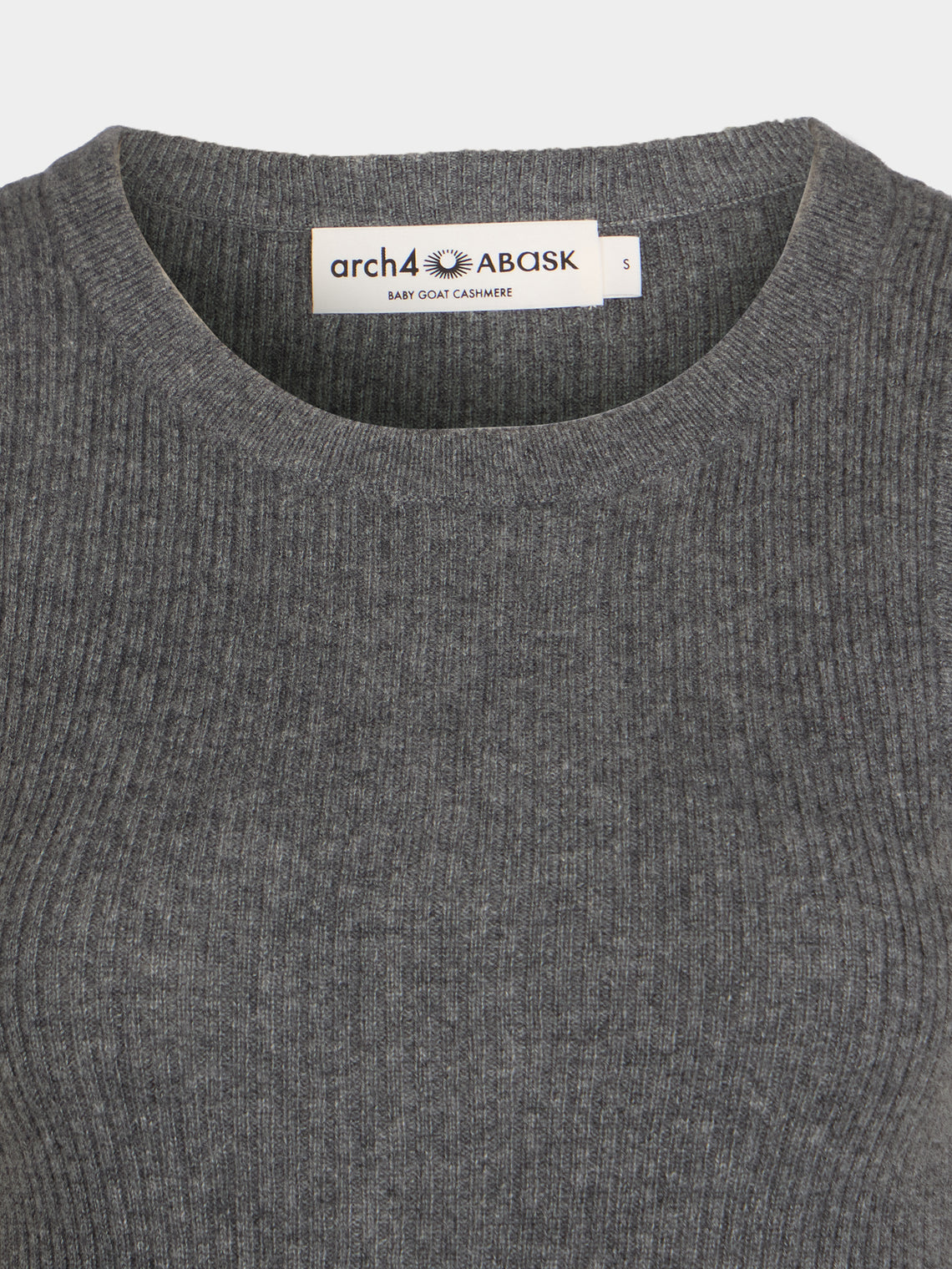 Arch4 - Manon Baby Goat Cashmere Tank Top | Size: S - Gray - ABASK