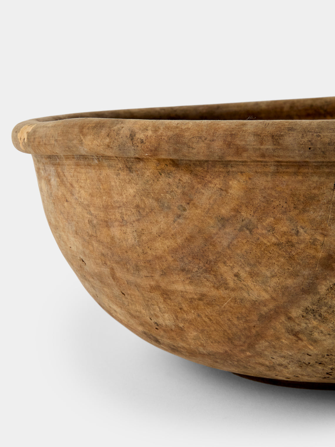 Iida Woodturning - Hand-Turned Earth-Finish Dogwood Bowl - Brown - ABASK