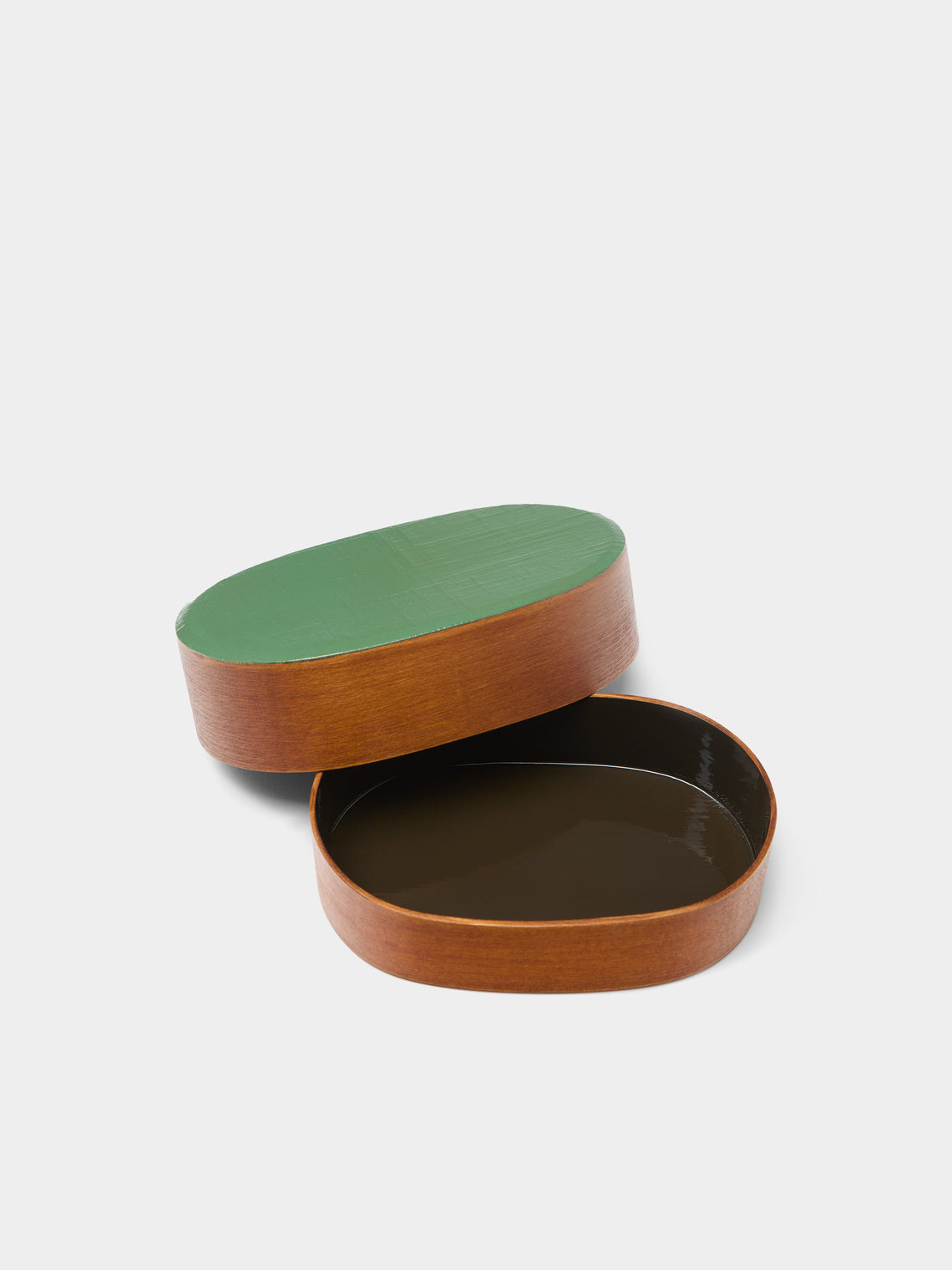 Huh Myoung Wook - Ottchil Ash Large Lidded Pot - Green - ABASK