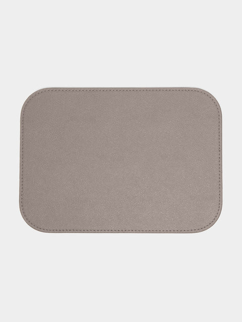 Giobagnara - Polo Leather Mouse Pad - Gray - ABASK - 