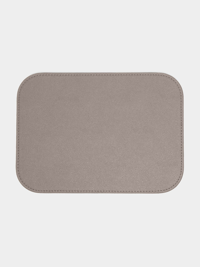 Giobagnara - Polo Leather Mouse Pad - Gray - ABASK - 