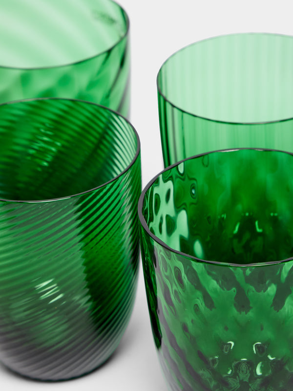 NasonMoretti - Idra Hand-Blown Murano Glass Tumblers (Set of 6) -  - ABASK