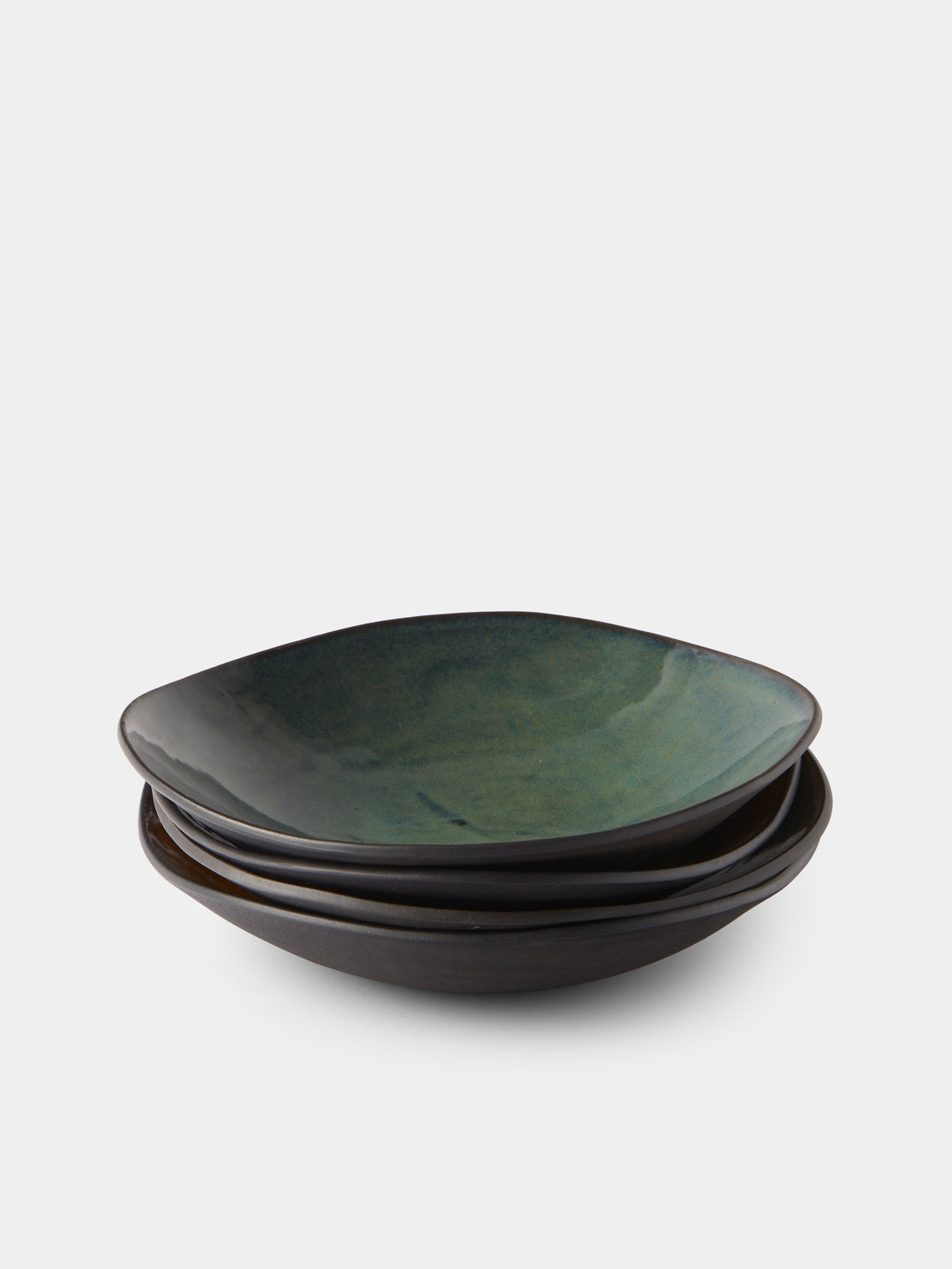 Hana Karim Studio - Hand-Built Stoneware Pasta Bowls (Set of 4) - Multiple - ABASK