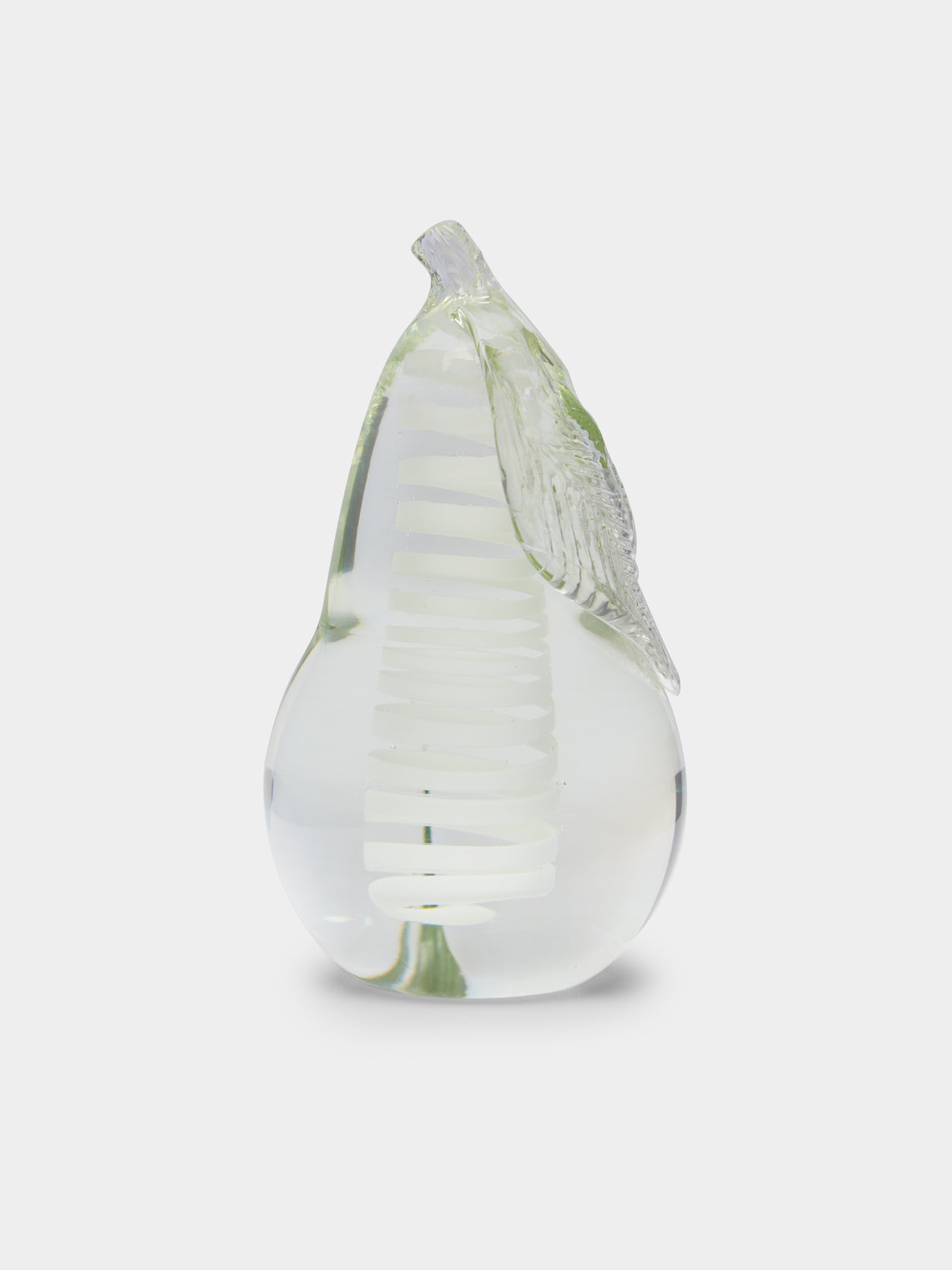 Antique and Vintage - 1960s Venini Pear Murano Glass Paperweight -  - ABASK - 