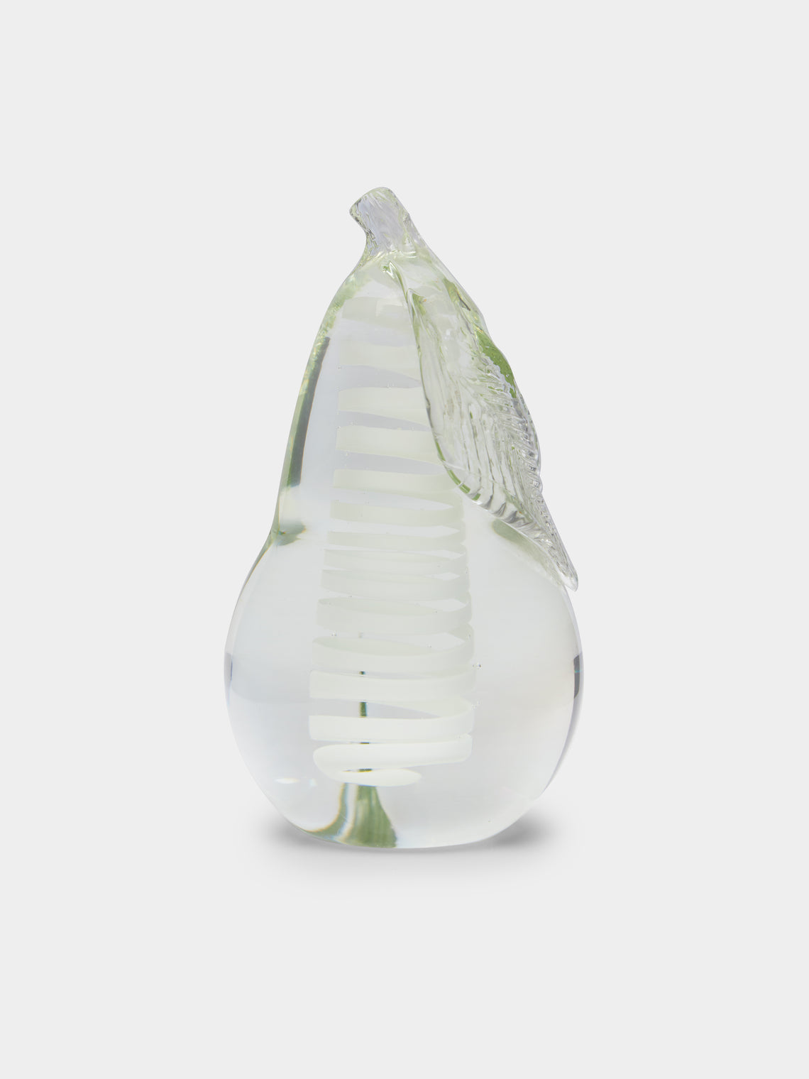 Antique and Vintage - 1960s Venini Pear Murano Glass Paperweight -  - ABASK - 