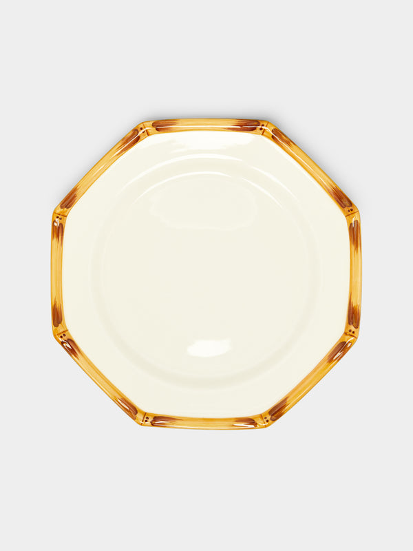 Este Ceramiche - Bamboo Hand-Painted Ceramic Dinner Plates (Set of 4) -  - ABASK - 