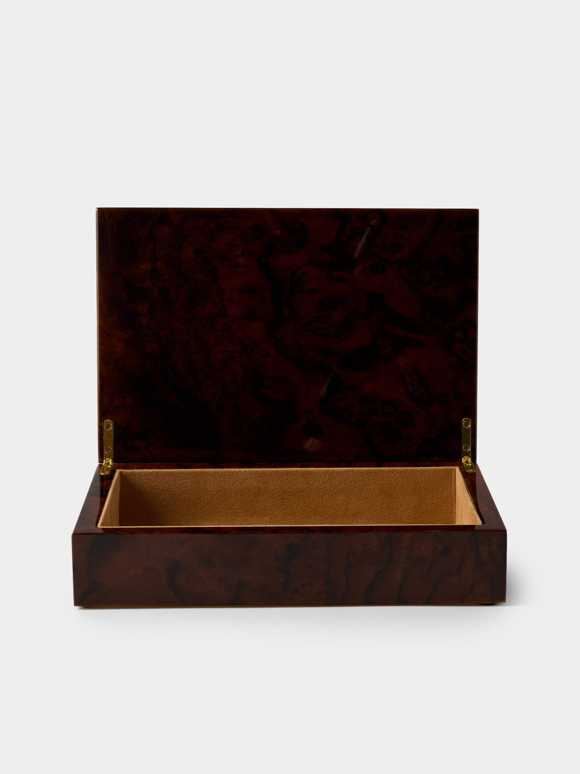 Mastellone Giuseppe - Wood Inlay Jewelry Box - Brown - ABASK