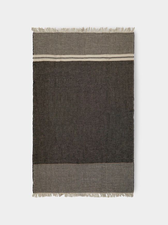 Libeco - Tack Stripe Belgian Linen Towel -  - ABASK