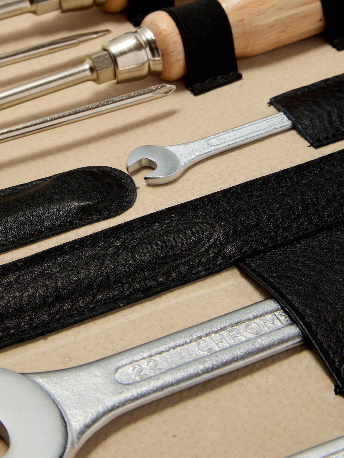 F. Hammann - Leather Large Toolkit - Black - ABASK