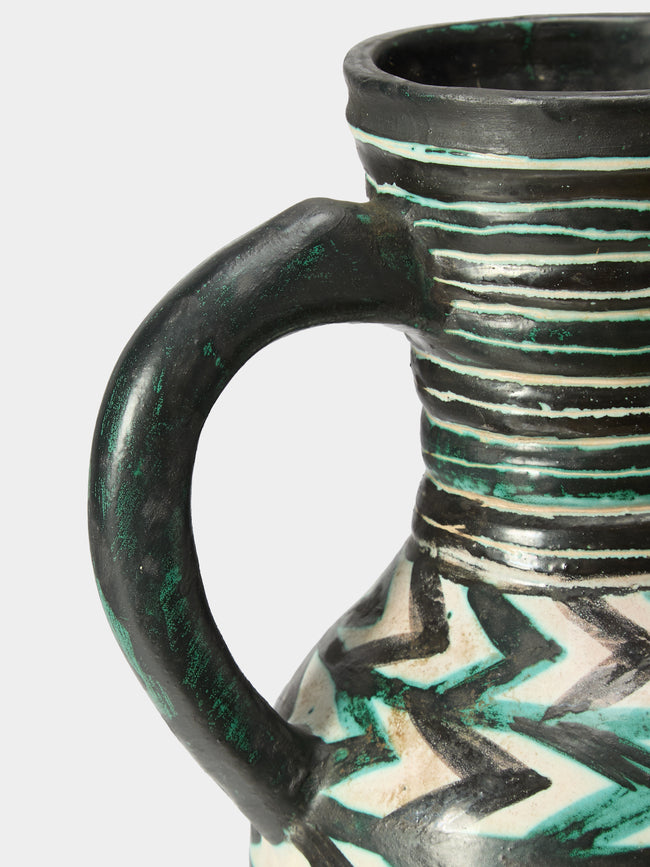 Antique and Vintage - Mid-Century Charles Voltz Ceramic Vase (11.5in/29cm) - Multiple - ABASK