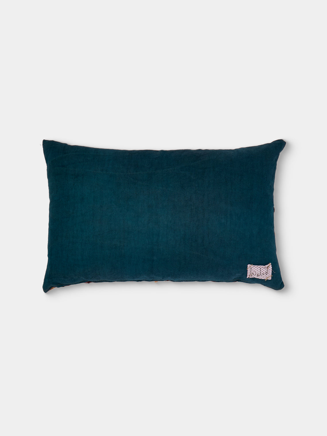 By Walid - 17th-Century French Tapestry and Linen Pillow (26in/66cm) - Multiple - ABASK