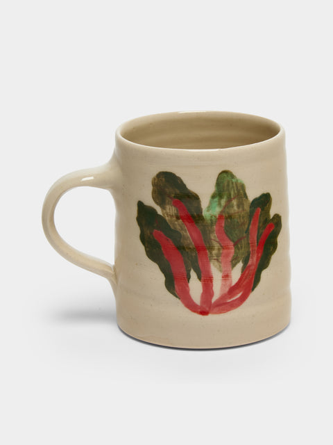 Liz Rowland - Chard Hand-Painted Ceramic Mug - Multiple - ABASK - 