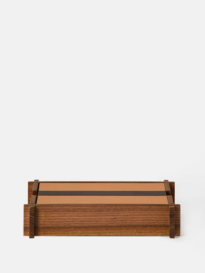 Giobagnara - Structura Leather and Wood Box - Brown - ABASK - 