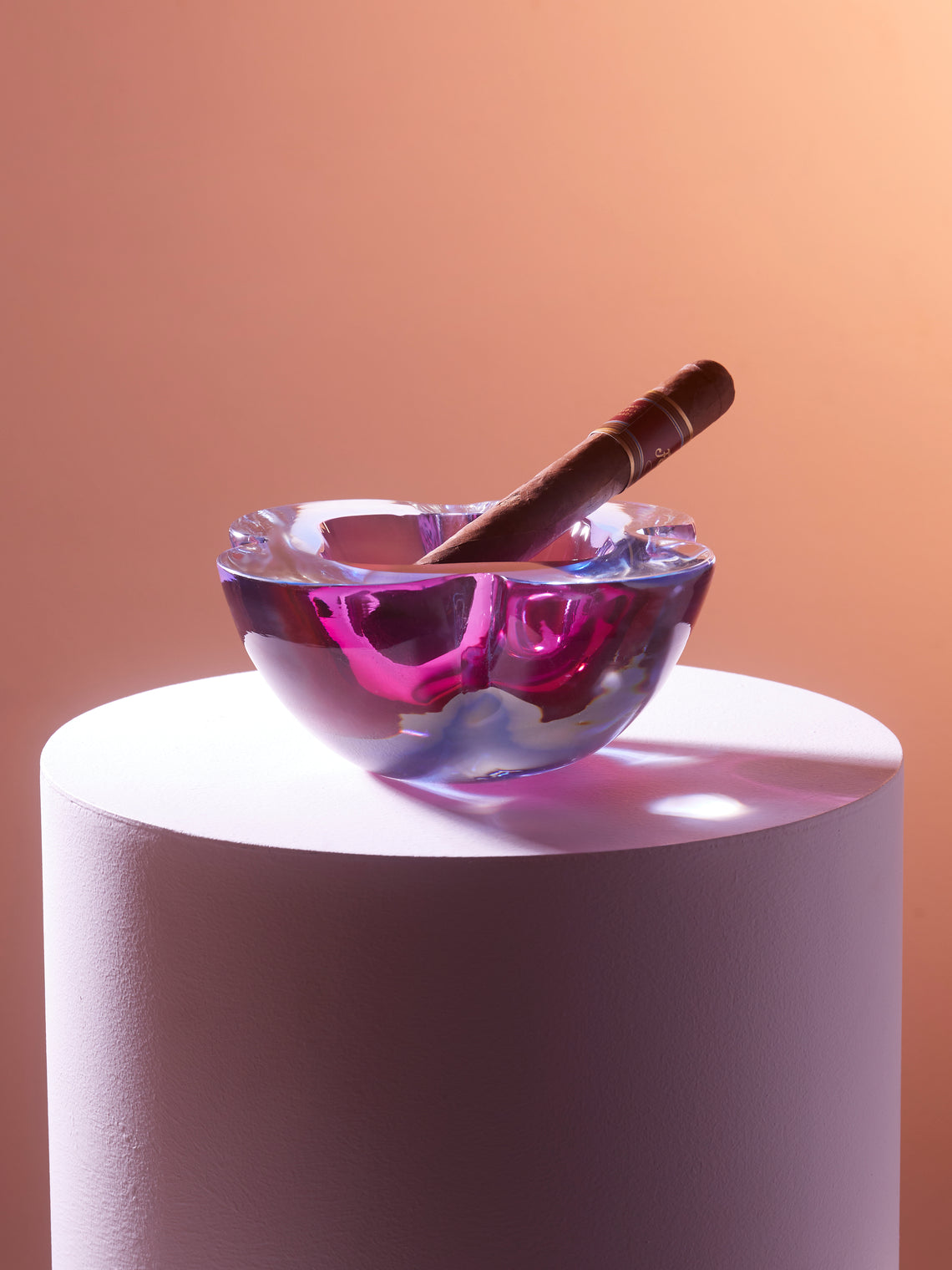 Antique and Vintage - 1960s Flavio Poli Murano Glass Ashtray -  - ABASK