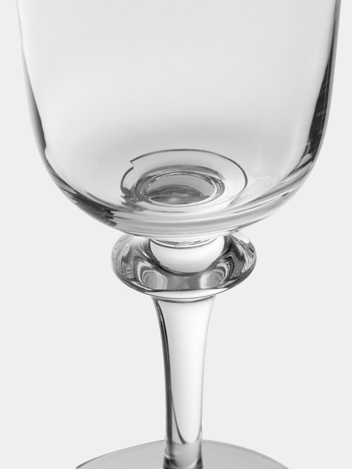 Antique and Vintage - 1947 Daum Saumur Red Wine Glasses (Set of 10) - Clear - ABASK