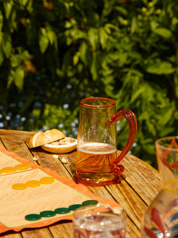 Andrew Iannazzi - Hand-Blown Glass Beer Mug -  - ABASK