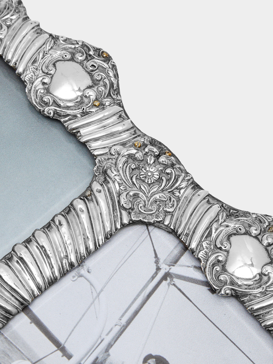 Antique and Vintage - 1900s Sterling Silver Photo Frame -  - ABASK