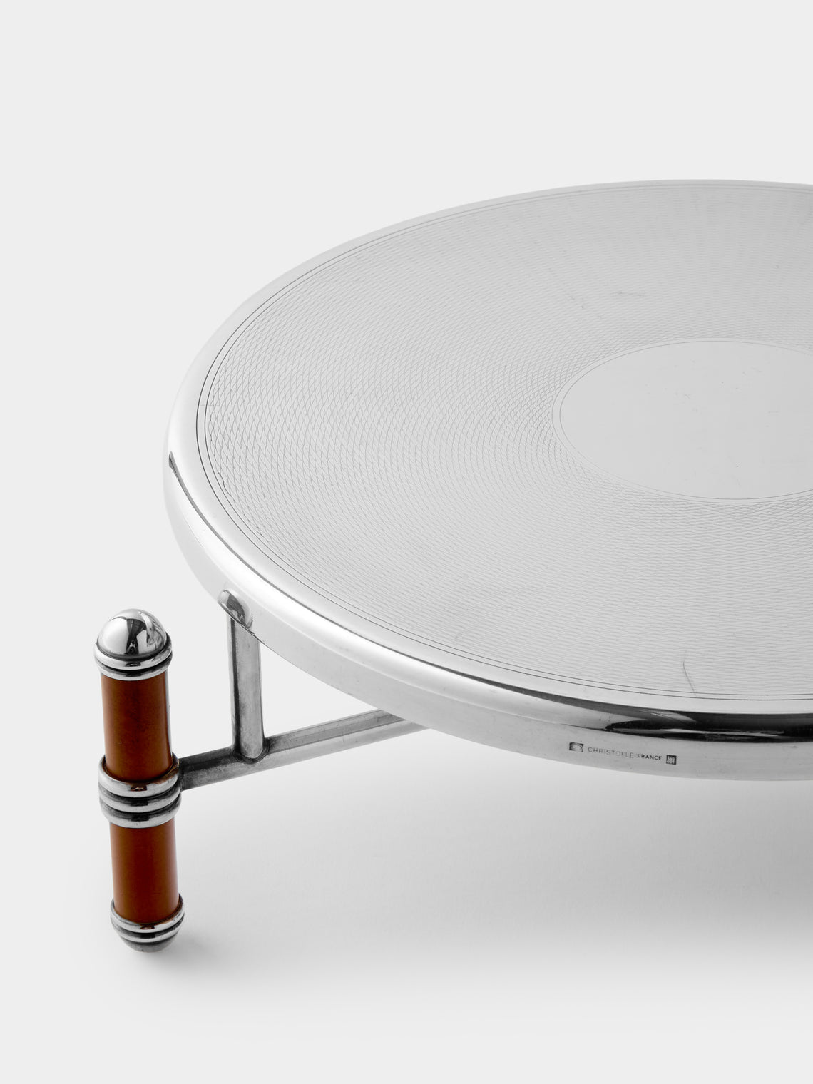 Antique and Vintage - 1990s Christofle Silver-Plated Platter - Silver - ABASK