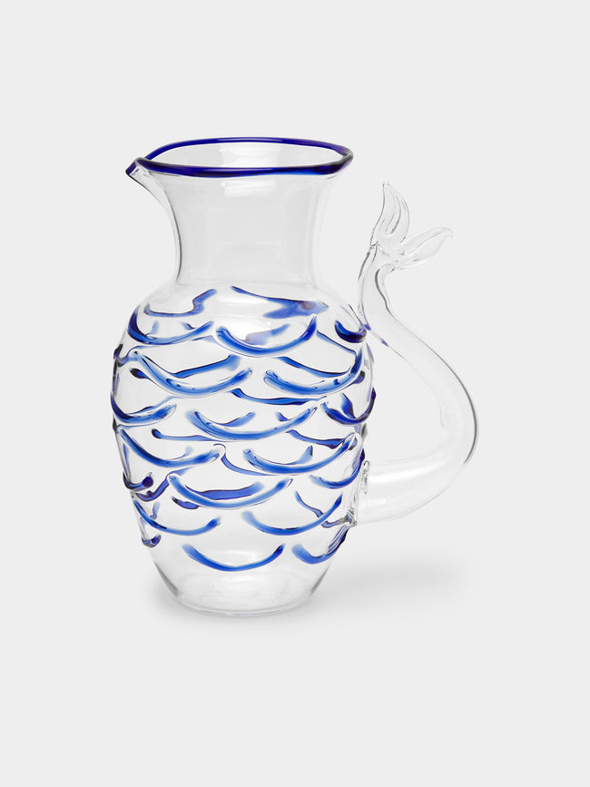Casarialto - Fishtail Hand-Blown Murano Glass Water Jug -  - ABASK - 