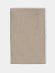Johnstons of Elgin - Cashmere and Silk Brushed Bouclé Throw (75in/1.9m) - Brown - ABASK - 