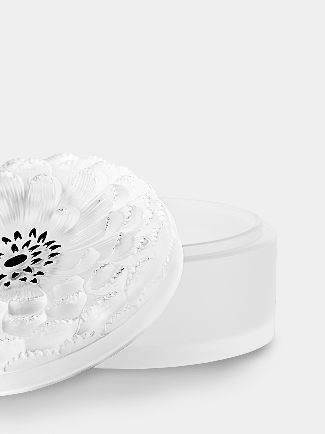Lalique - Dahlia No. 2 Crystal Box - Clear - ABASK